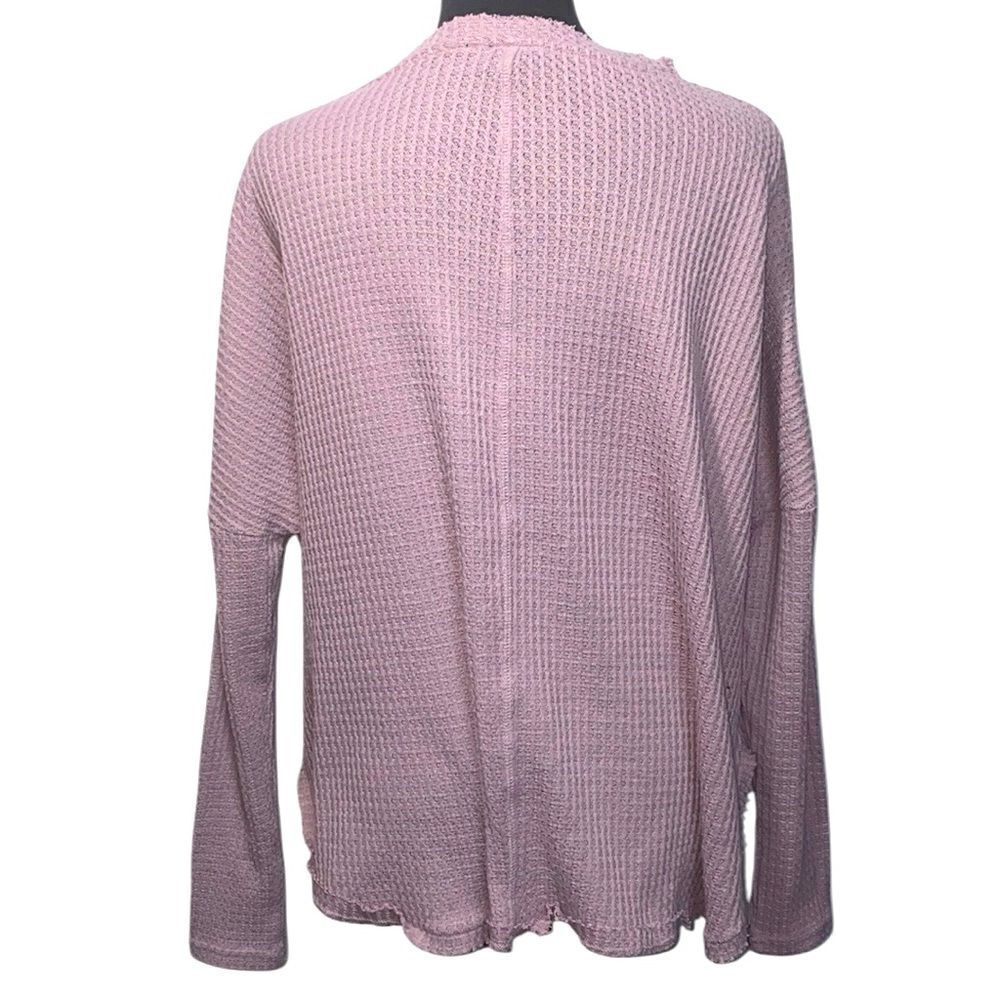 OUT FROM UNDER Waffle Thermal URBAN OUTFITTERS Casual Top - Picture 4 of 7